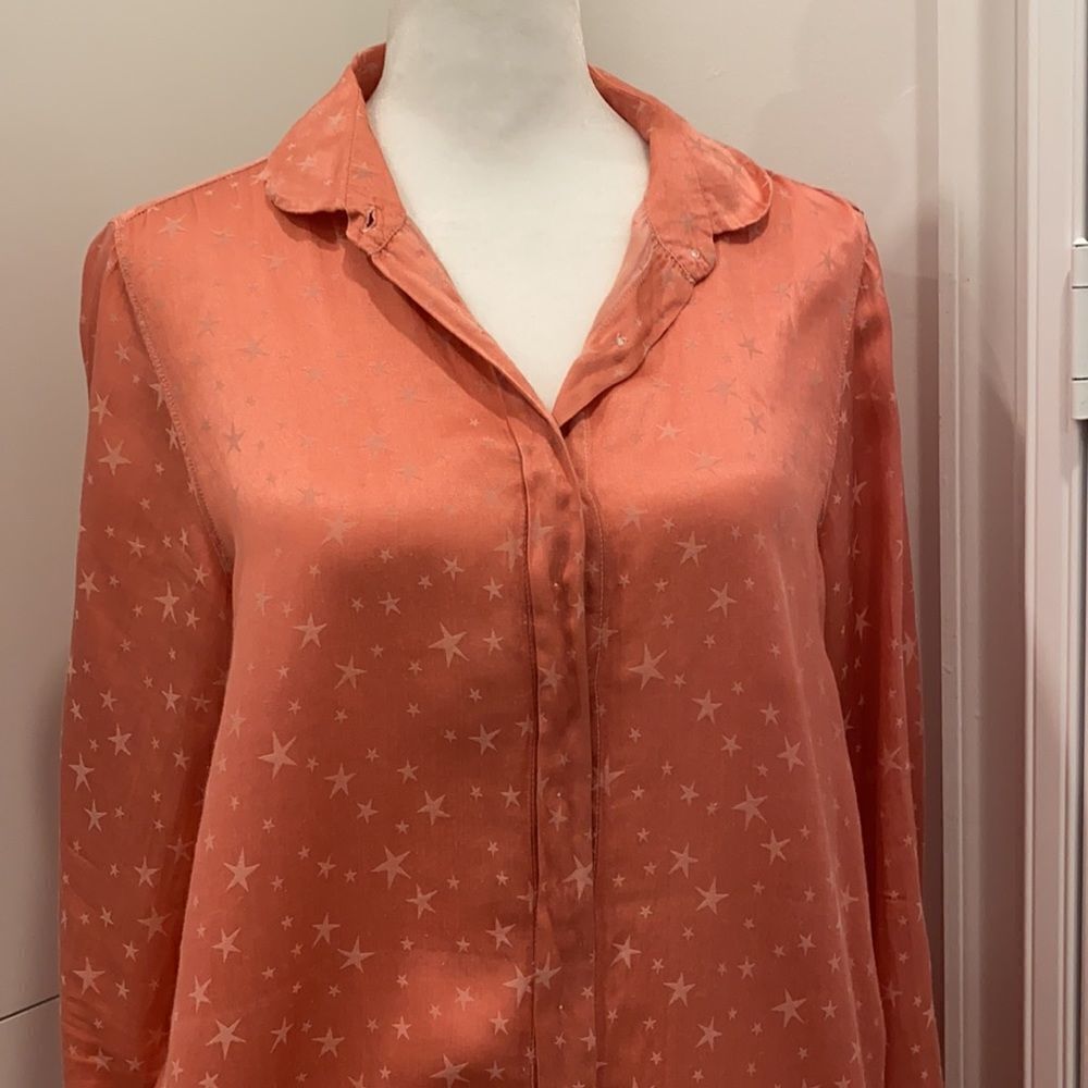 Hartford cotton/silk star dress - Picture 3 of 5